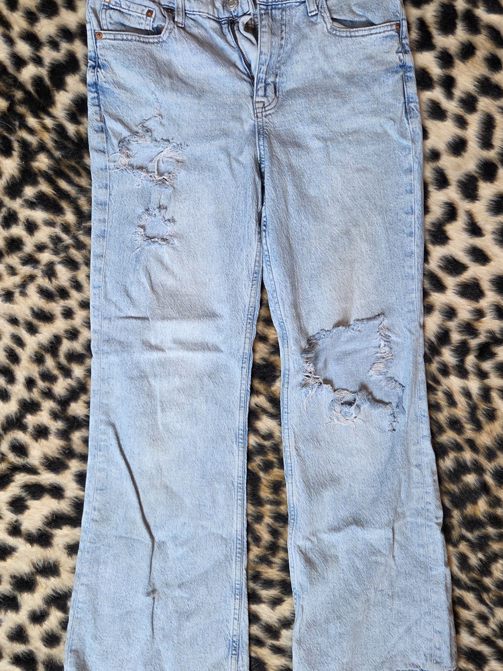 Aeropostale High Rise Flare Jeans